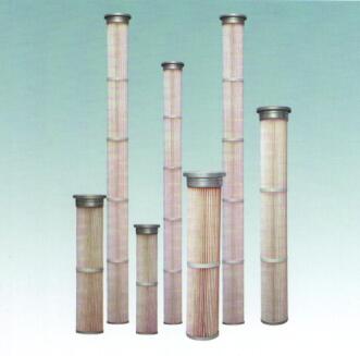 脈沖除塵褶折式、高溫濾筒